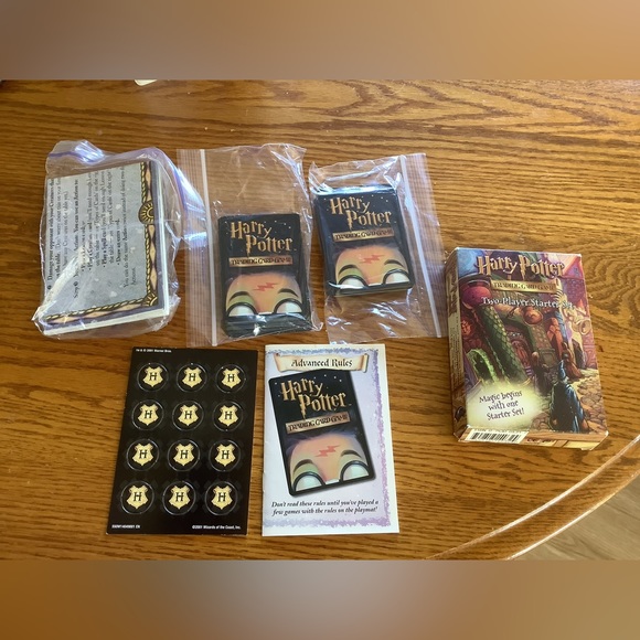 2001 Harry Potter Trading Card Game (Starter Set 2 Player) - Picture 4 of 4